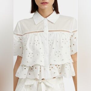 EN SAISON Marina Top NWT Size L